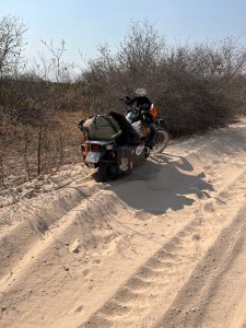 Stuck in the Namibian sand