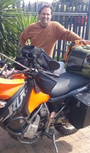 CapeTown with my motorcycle
